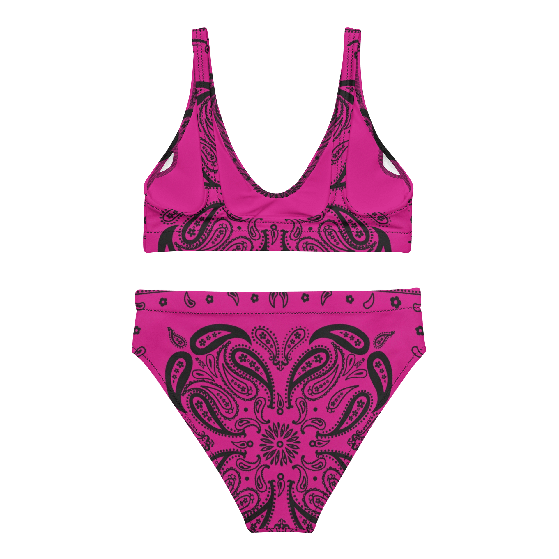 Magenta Paisley Power Bandana product image (3)