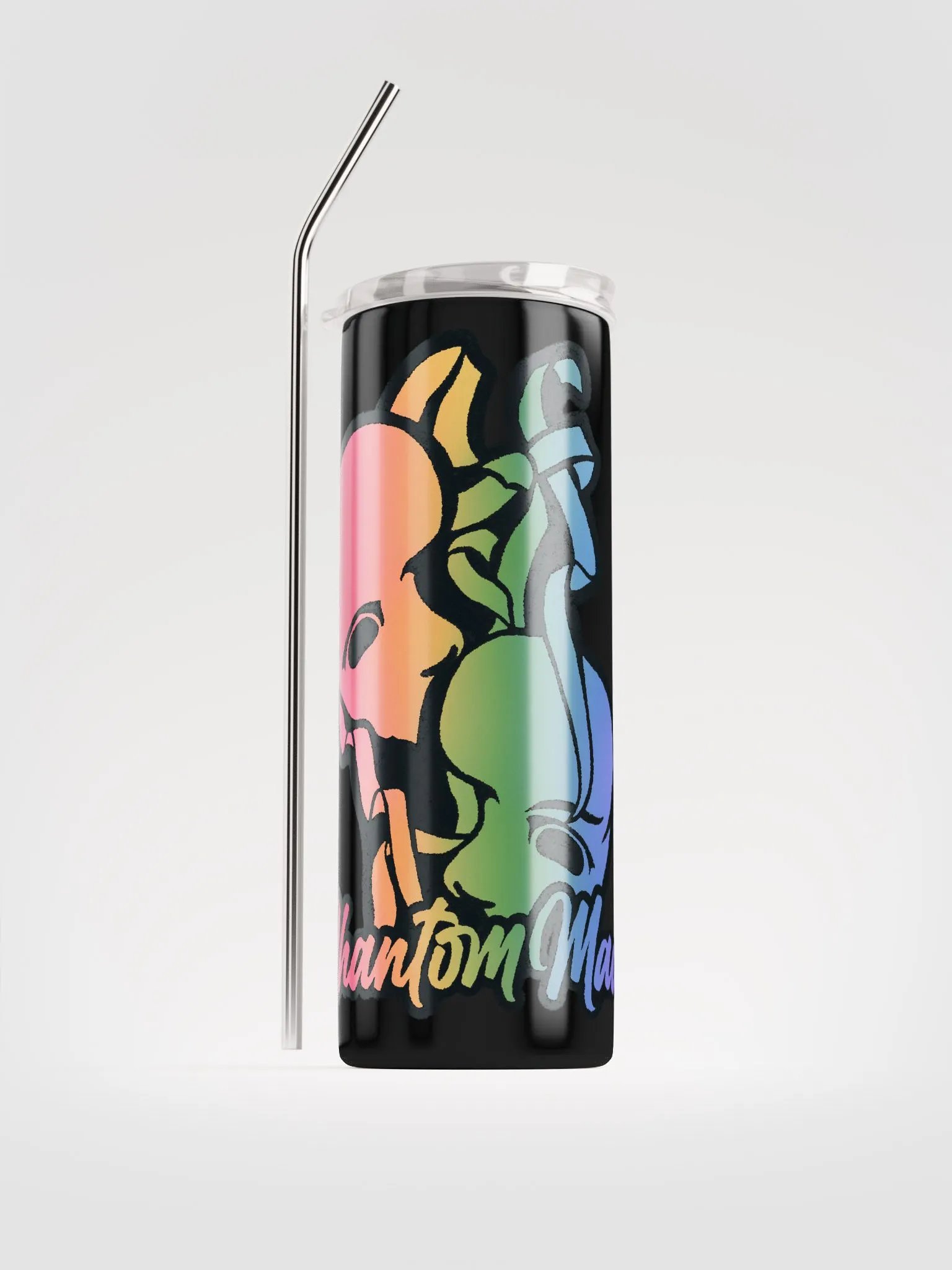'PhantomMaul' Rainbow Logo Stainless Steel Tumbler product image (3)