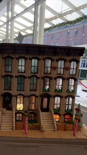 Best Gingerbread display is in NYC #nyc  #christmas #holiday @thegingerbreadcity