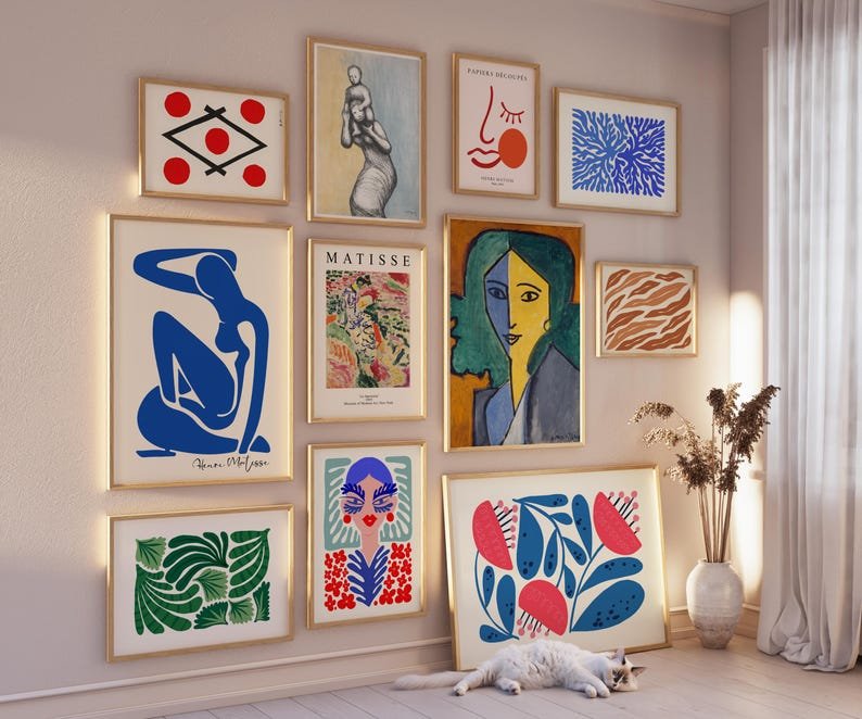 Matisse Art Print Set of 1000+ Aesthetic Matisse Poster product image (5)