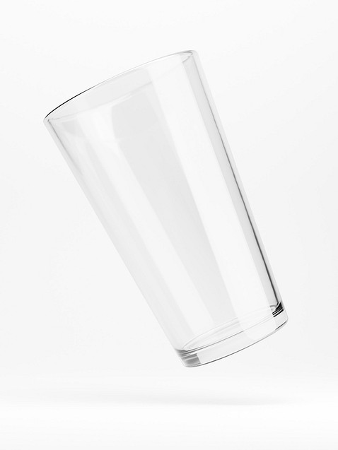 Photo showing Shaker Pint Glass