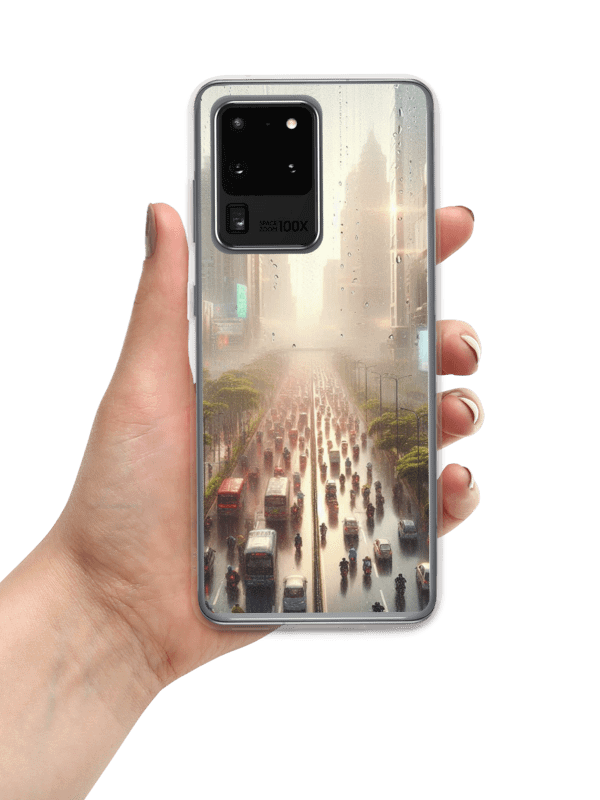 Urban Mist Samsung® Clear Case | AI Design product image (7)
