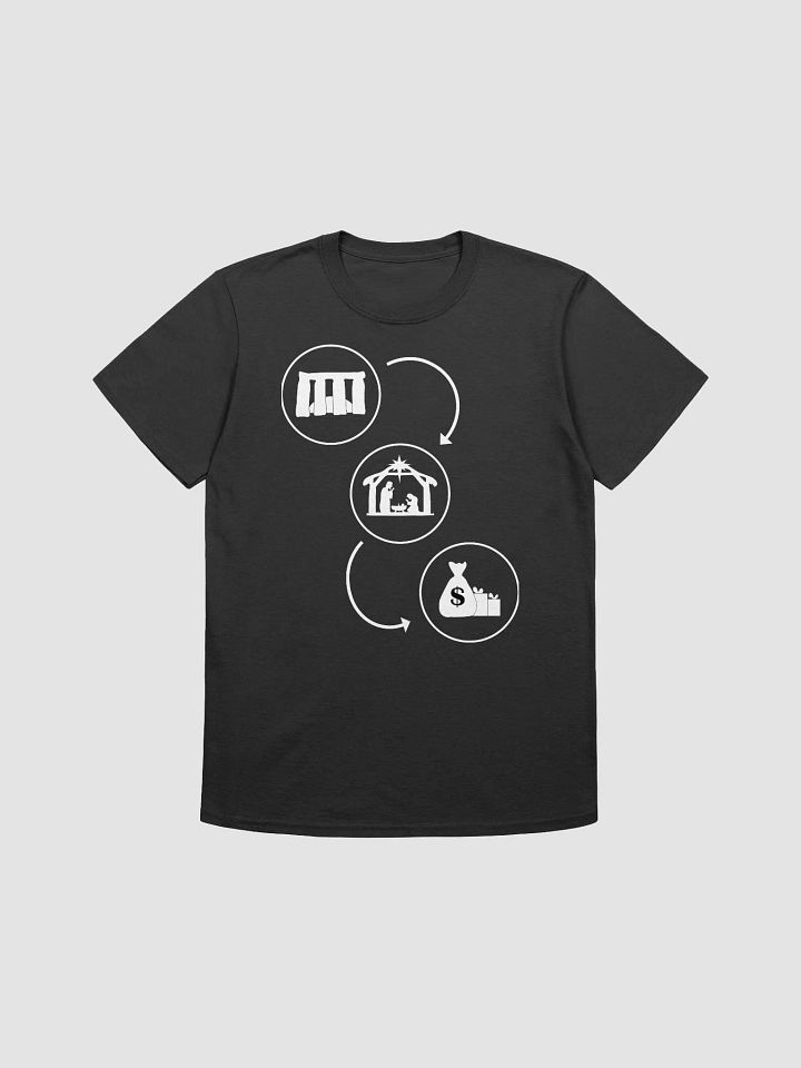 The Evolution of Christmas - Gildan Unisex Softstyle T-Shirt product image (1)