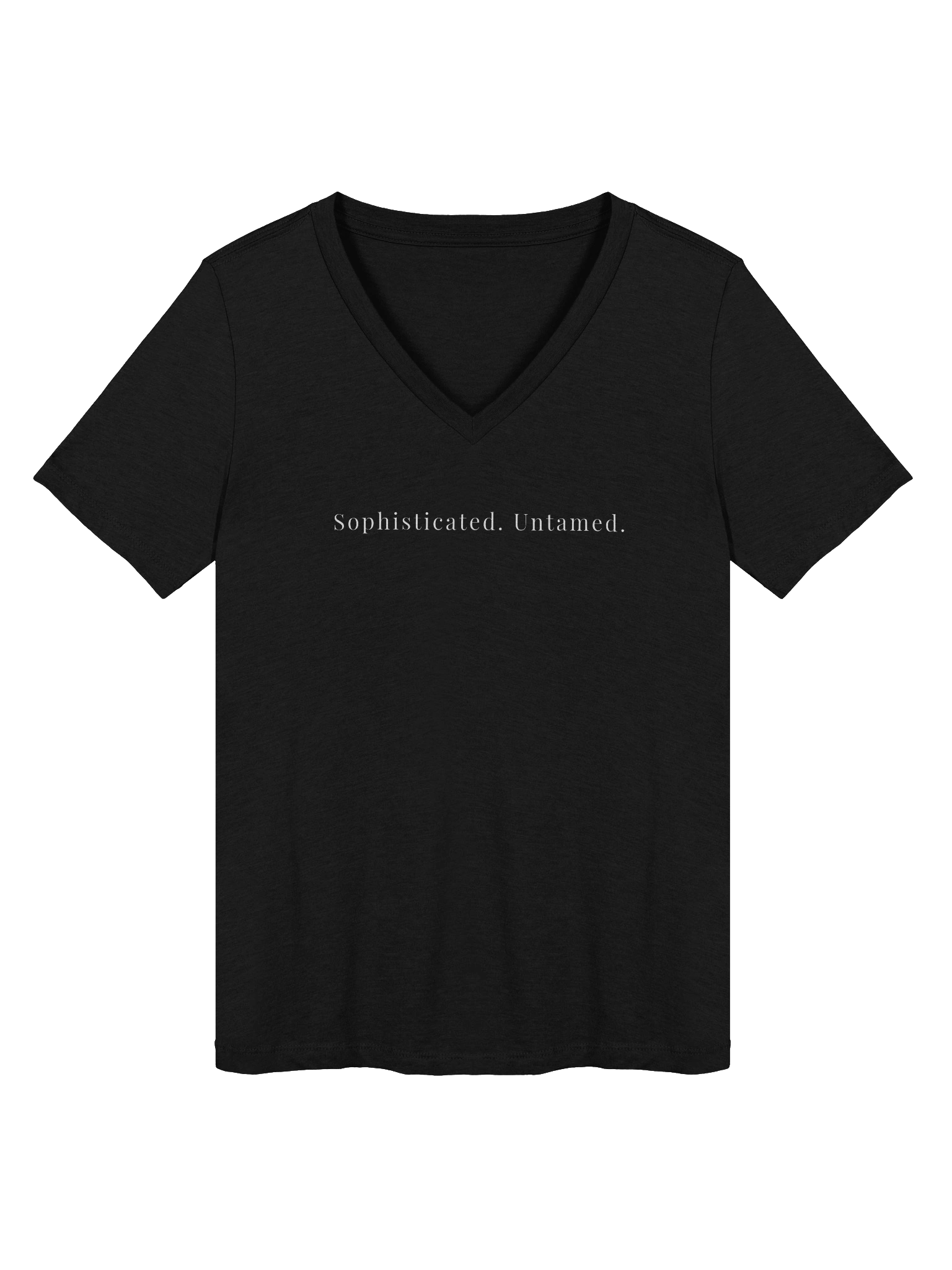 Sophisticated. Untamed. Relaxed V-Neck Tee product image (1)