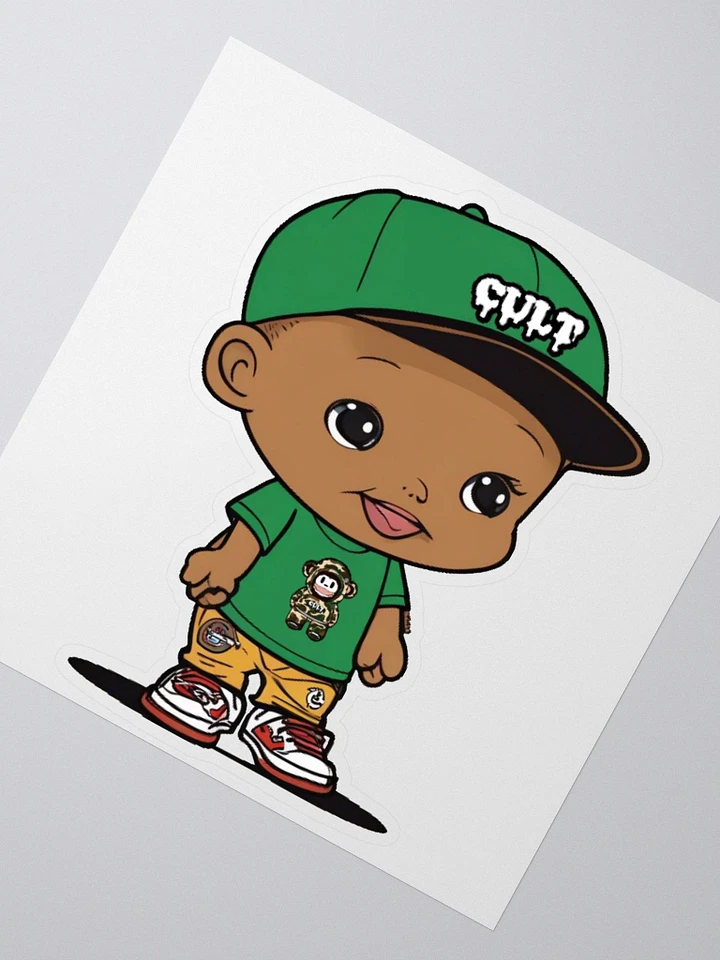 BABY MUNKS COOL KID STICKER product image (2)