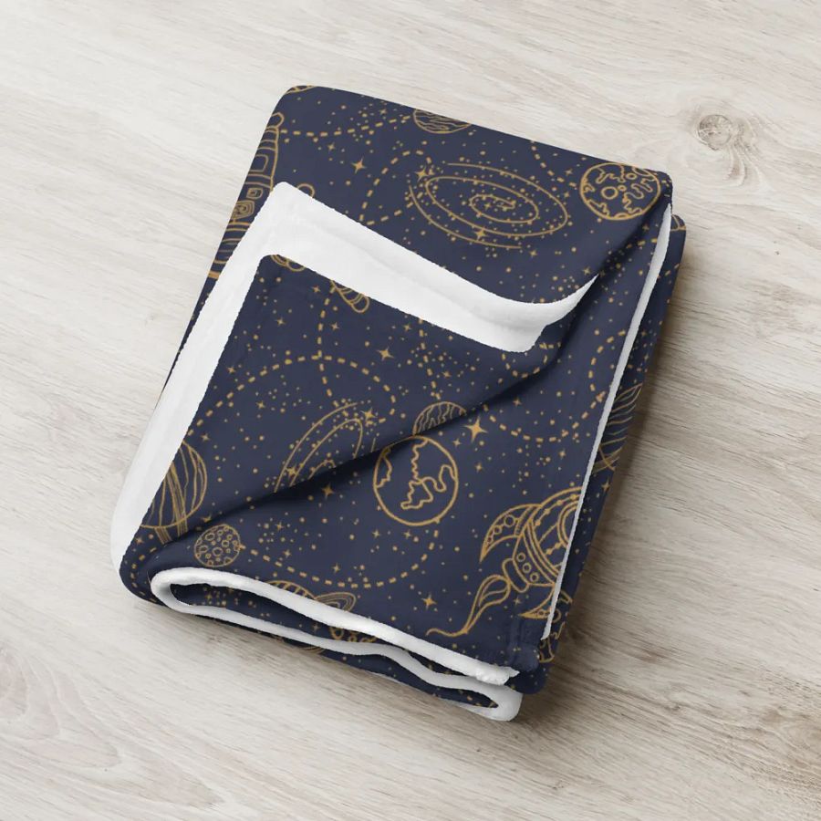 Explore The Universe Throw Blanket product image (8)