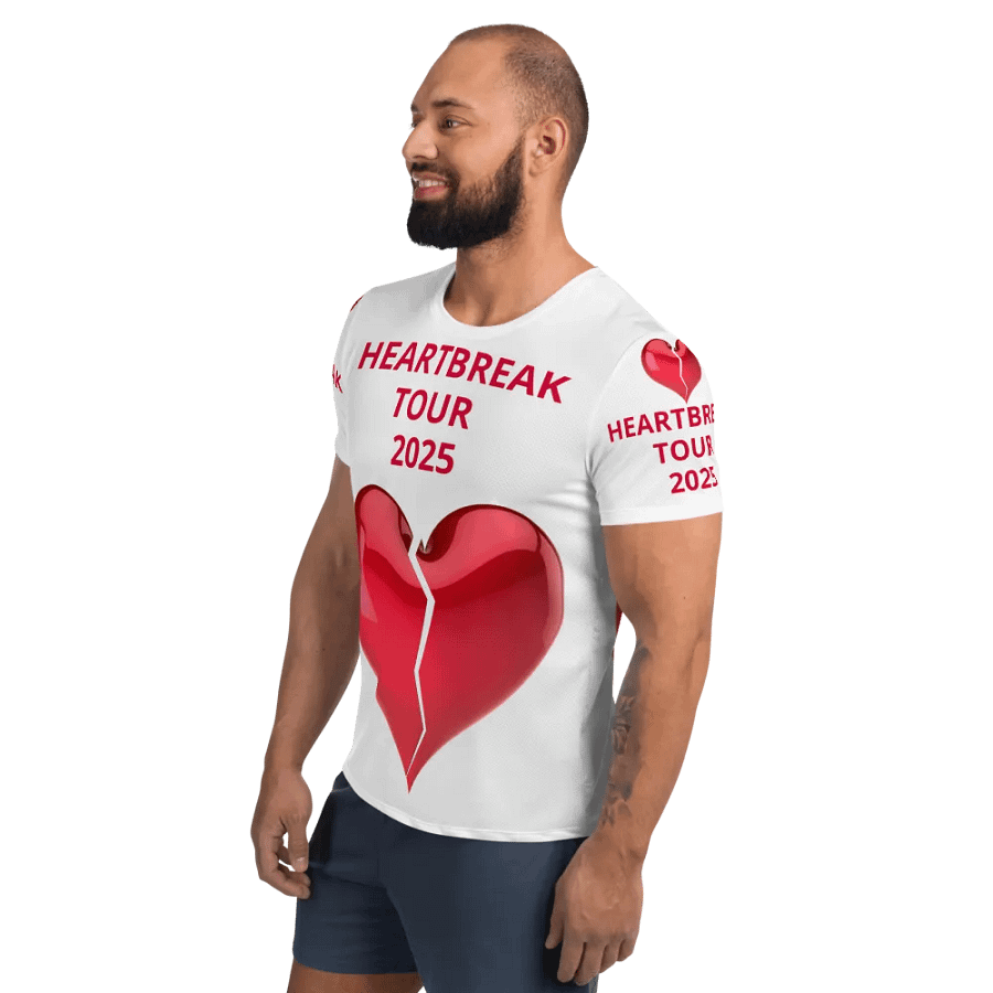 Heartbreak Tour 2025 Athletic T-Shirt product image (3)