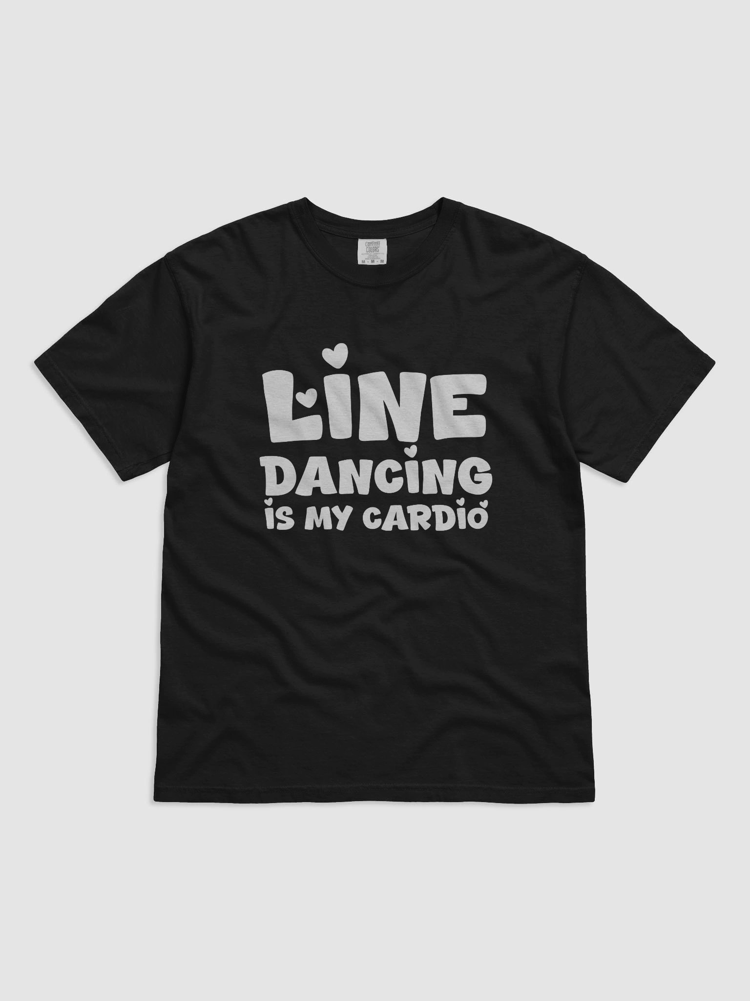 Men's Comfort Colors Garment-Dyed Heavyweight T-Shirt (Line Dancing is My Cardio) product image (1)