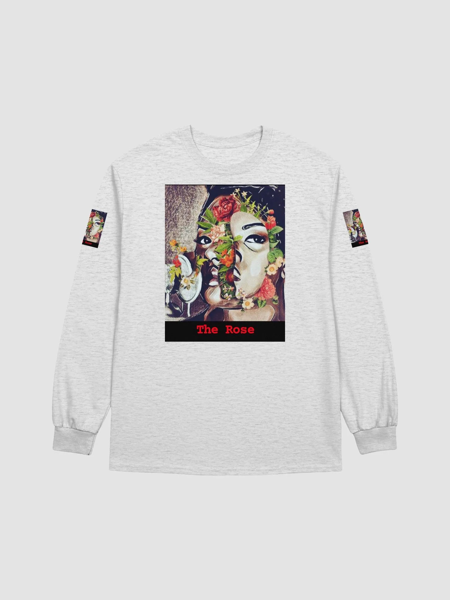 The Rose Grey Long Sleeve Tee product image (1)