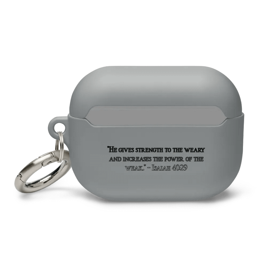 Isaiah 40:29 - Strength Renewed Airpod Case product image (2)