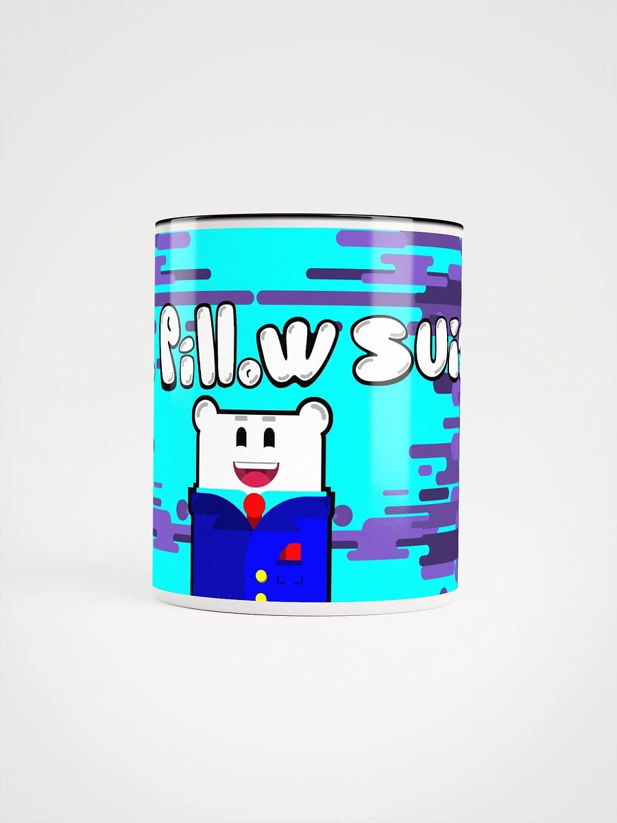 Mr. Pillow Suit Ceramic Mug with Color Inside product image (3)
