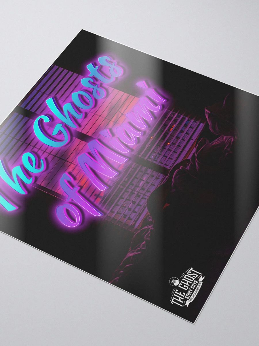 Ghosts of Miami Sticker product image (3)