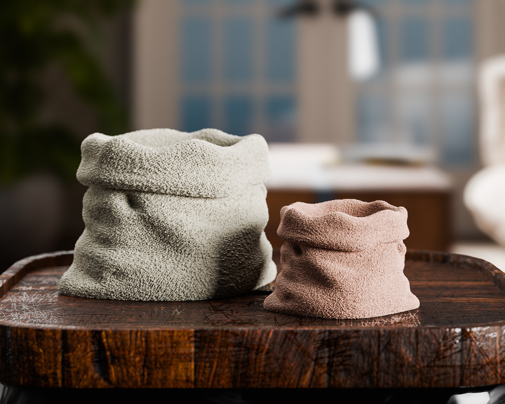 Burlap Sack Planter product image (2)