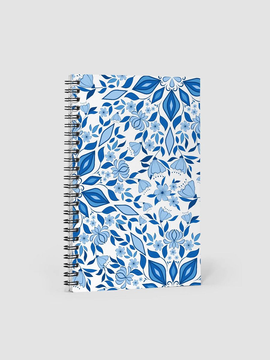 Blue Flower Kaleidoscope Notebook product image (1)