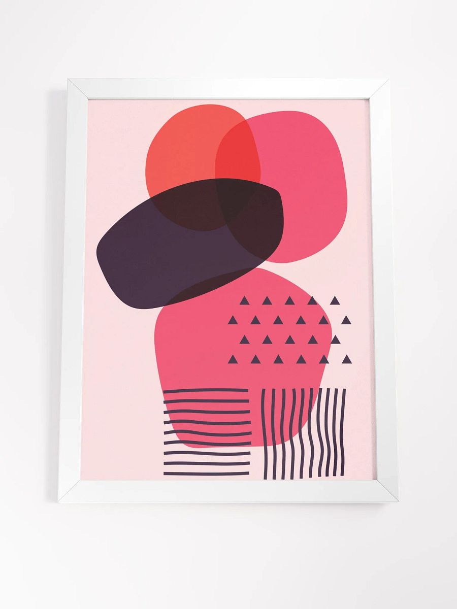 Vibrant Abstract Fusion Framed Poster product image (45)