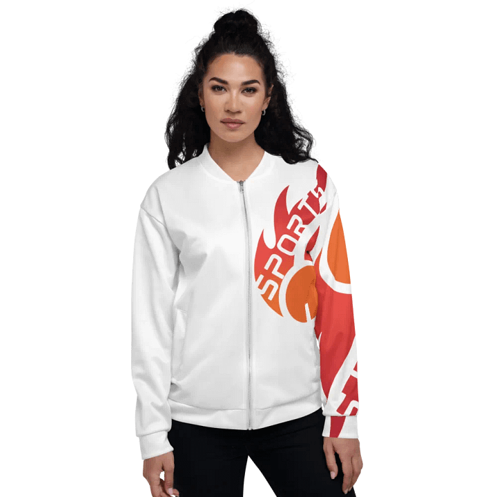 All-Over Print Bomber Jacket - Sports (1) product image (2)