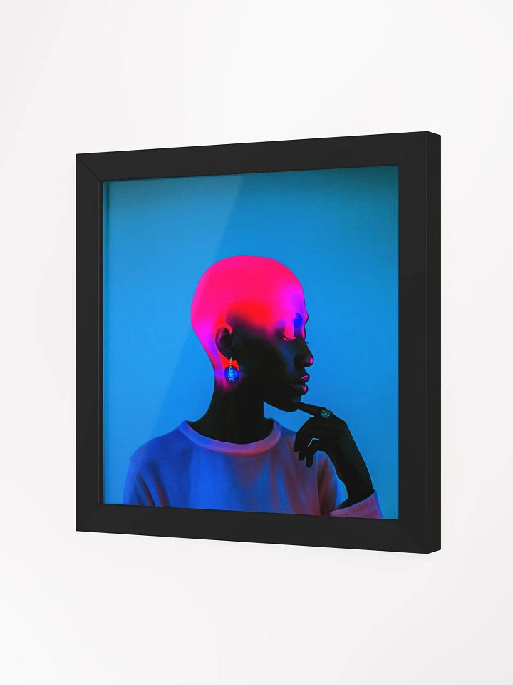 Dripped In Thought Framed Poster product image (2)