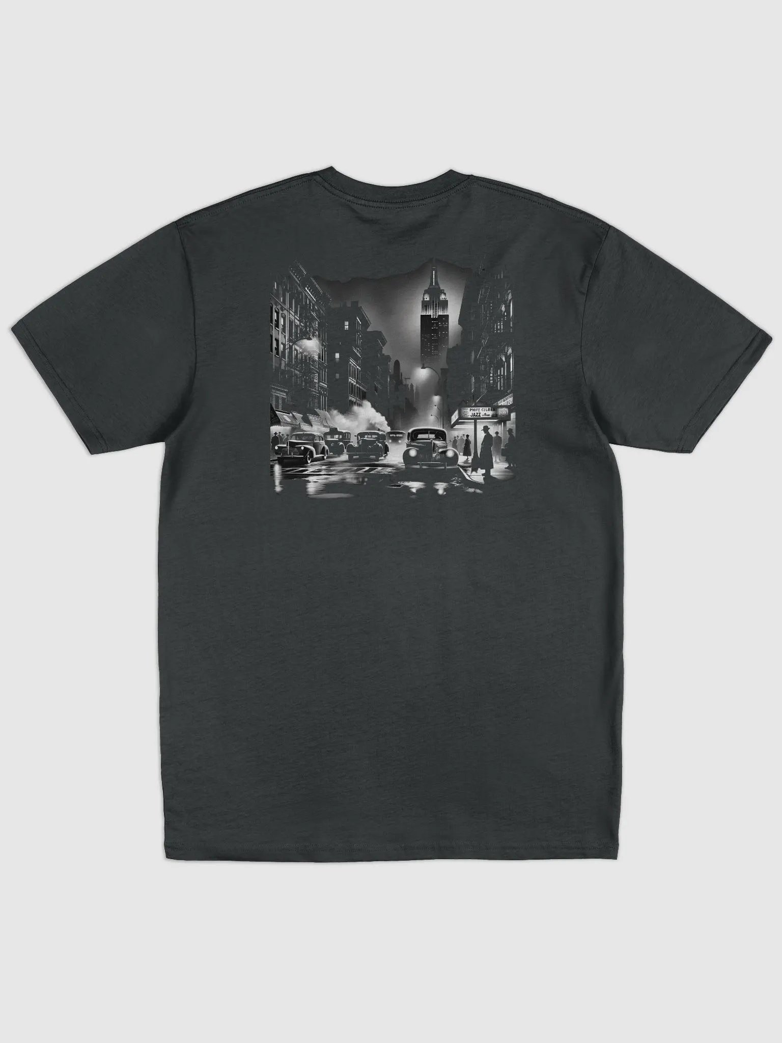 New York Empire State at Night (Mens Tee) product image (1)