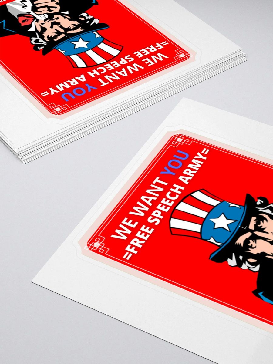 WE WANT YOU FOR FREE SPEECH ARMY product image (4)