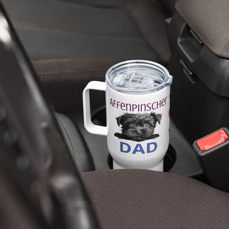 Affenpinscher Pawsitively Dad-orable Travel Mug product image (12)