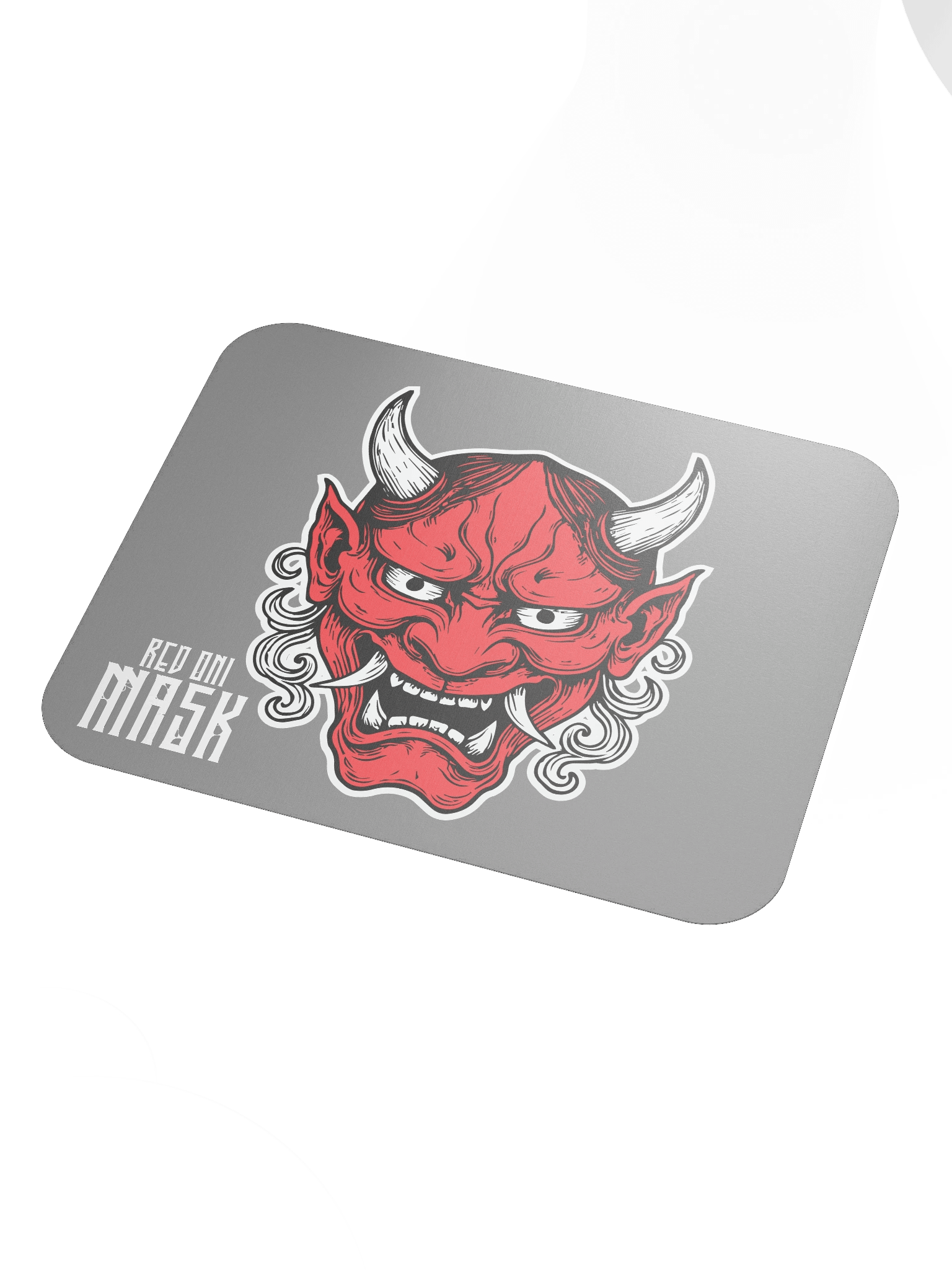 Fierce Red Oni Mouse Pad product image (3)