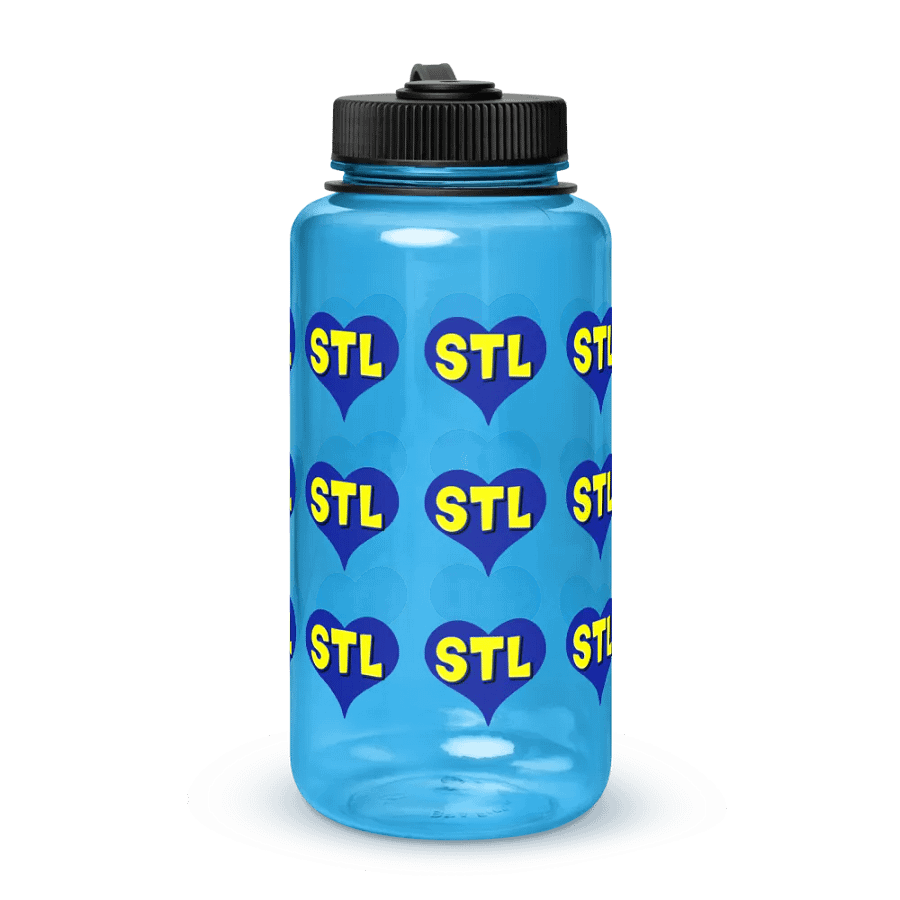 STL Heart Wide Mouth Water Bottle product image (3)