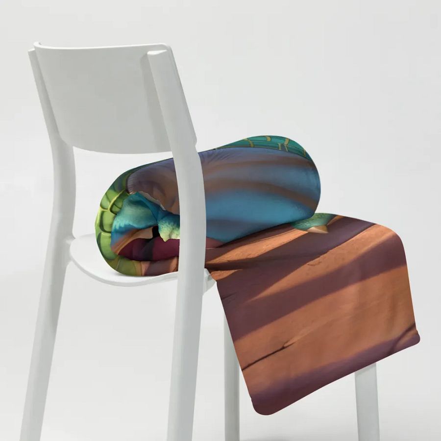 Endangered Species - Mexico - Morelet´s Crocodile Throw Blanket product image (9)