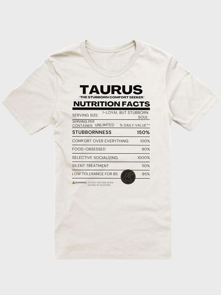 Taurus Unisex T-Shirt product image (2)