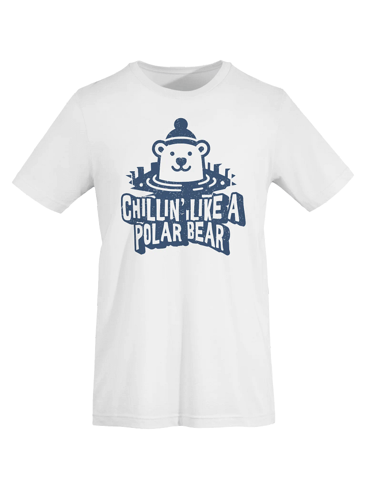 Chillin' Like a Polar Bear - Funny Winter Swimming T-Shirt product image (1)