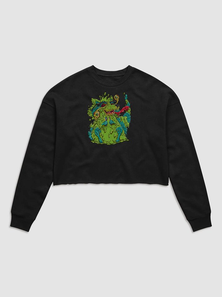 Booger Magic: Bella+Canvas Women's Fleece Crop Sweatshirt product image (1)