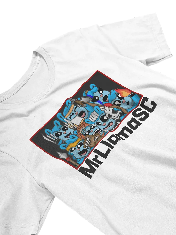 MrLlamaSC Llama Family T-Shirt product image (2)