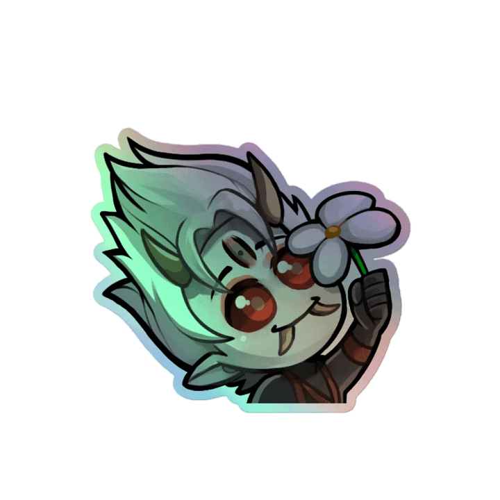 Holographic Flower Sticker product image (2)