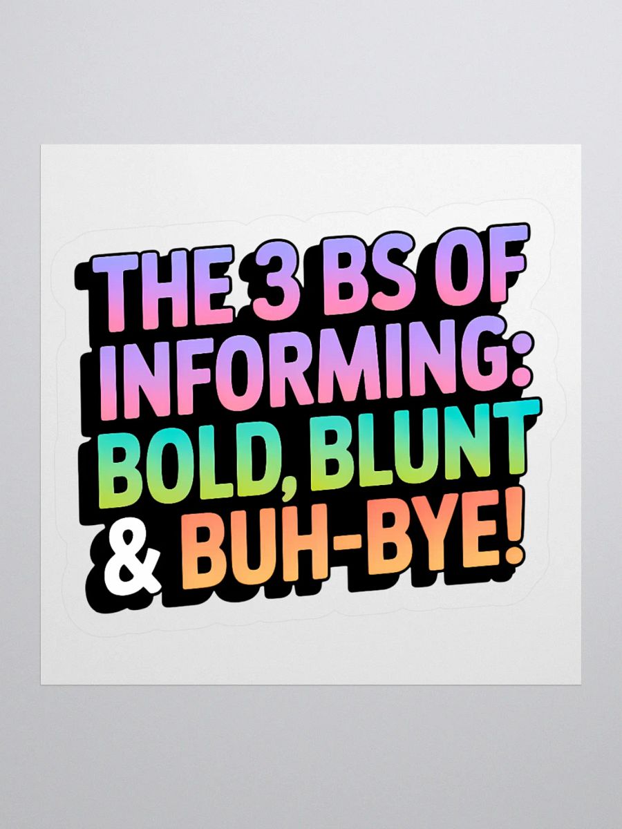 Informing Human Design Manifestor Sticker product image (1)
