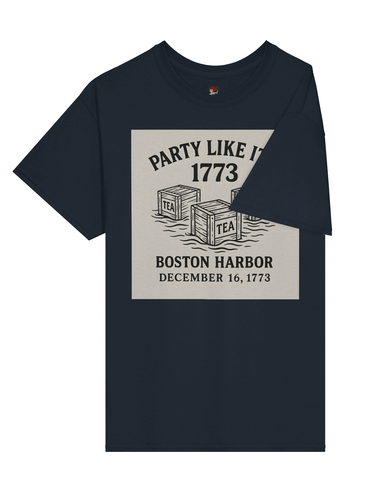 Party Like It’s 1773 Tee – Boston Harbor, December 16, 1773 product image (21)