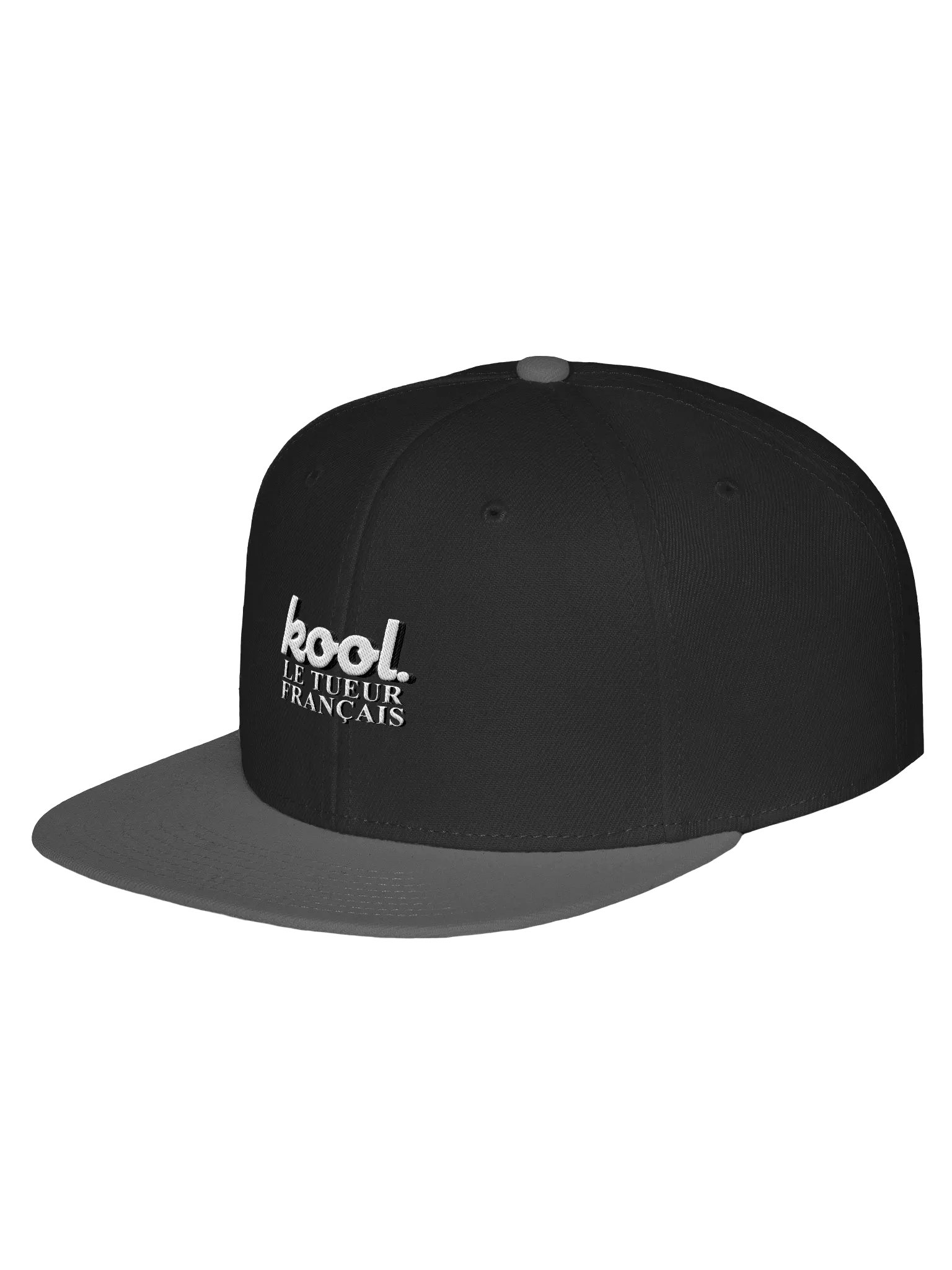 kool hat "LE TUEUR FRANÇAIS" (Gray & Black) product image (2)