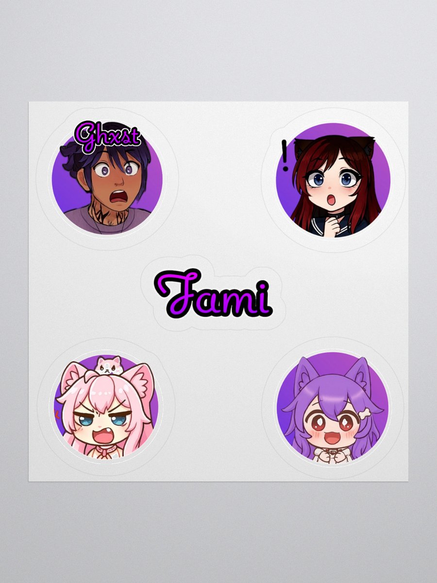 Famo Stickers (no.10) product image (1)