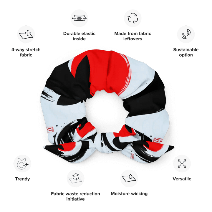 Abstract Profile - Print Scrunchie product image (2)