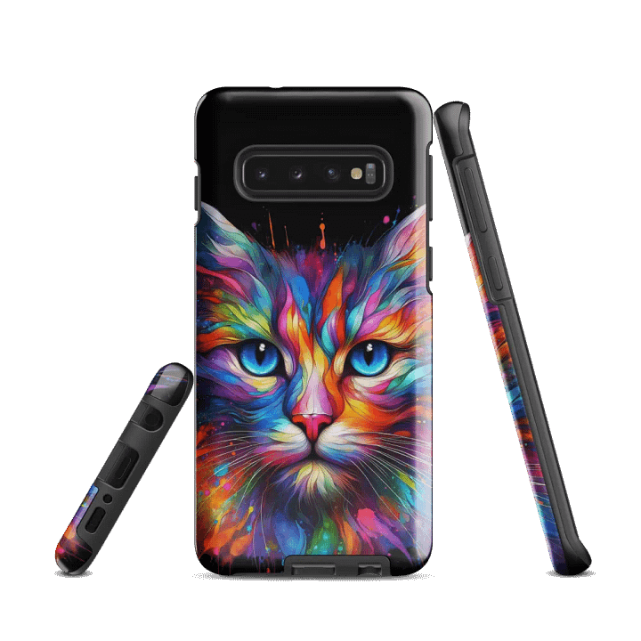 Colorful Cat's Gaze Tough Case for Samsung® product image (1)