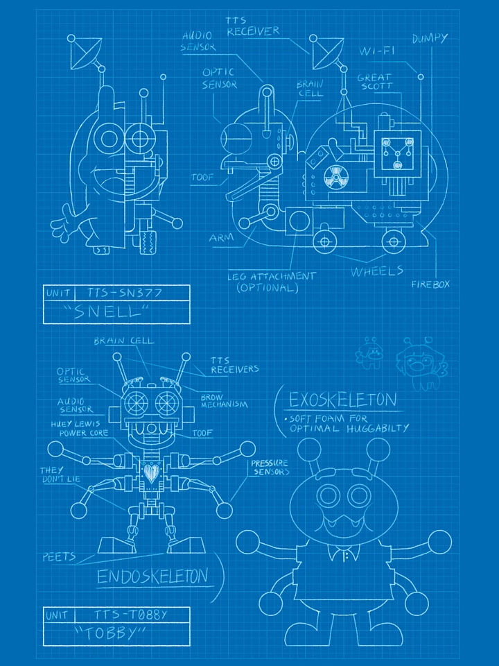 Animatronic Schematics Poster product image (1)