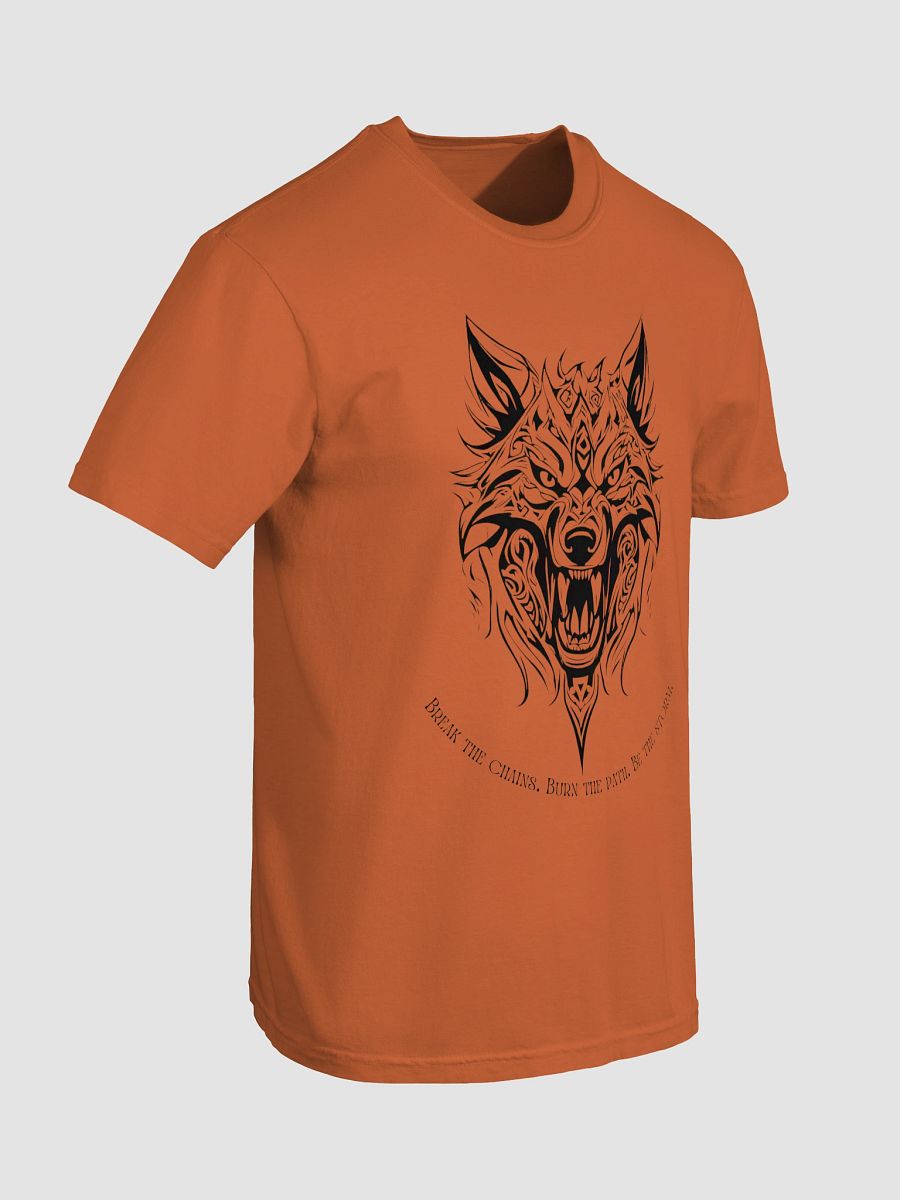 "Fenrir Unbound" – The Wolf of Ragnarok Tee | Forged In Valhalla product image (86)