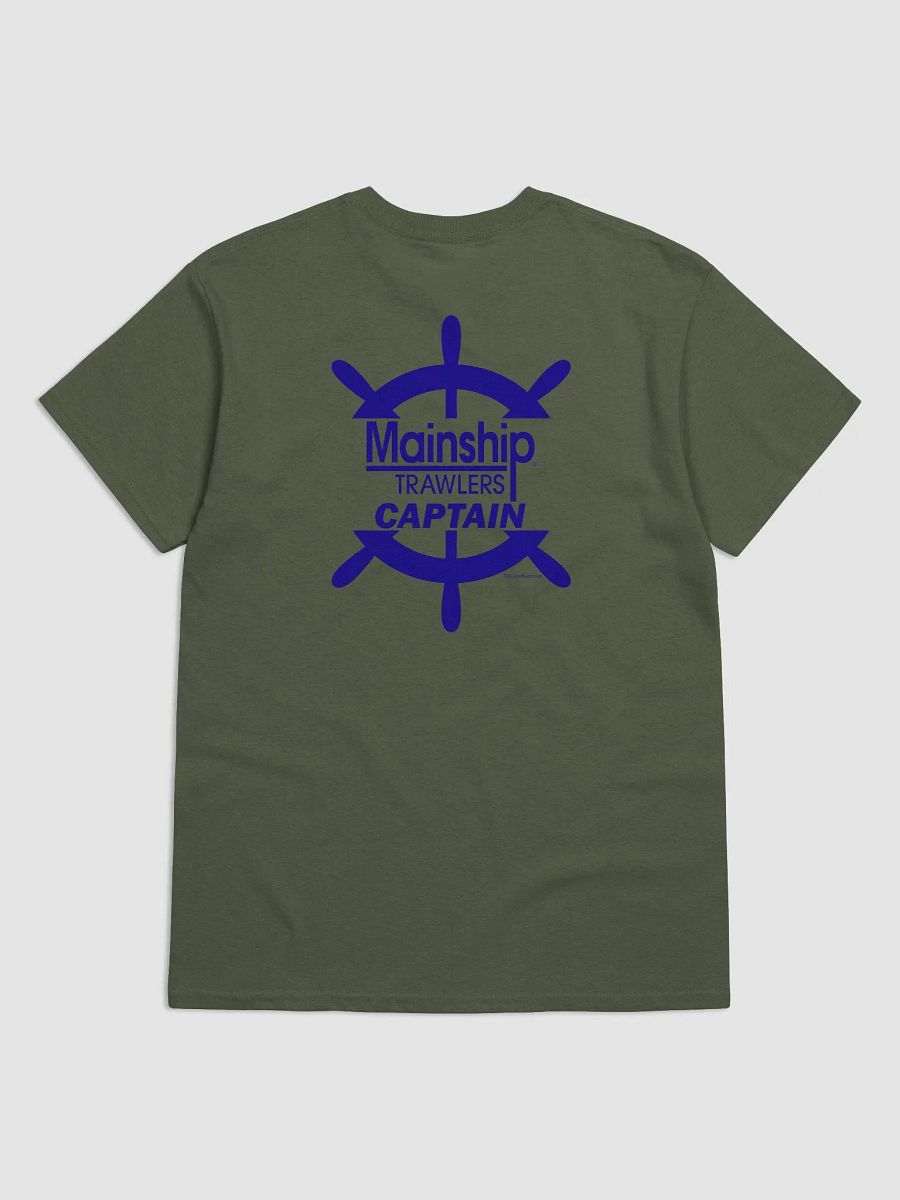 Mainship Captain - T-Shirt - Light Shirt w/Blue Logo product image (4)