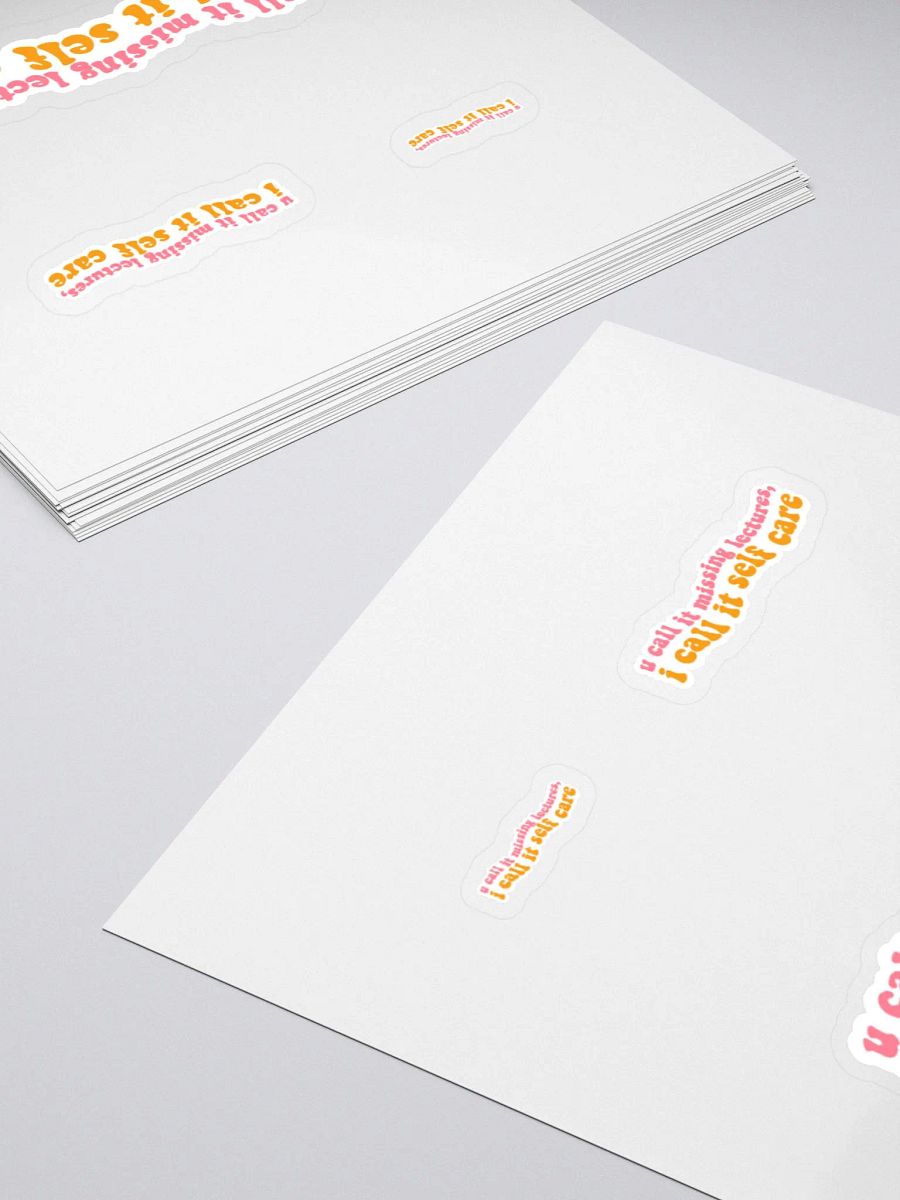 Self Care Sticker product image (4)
