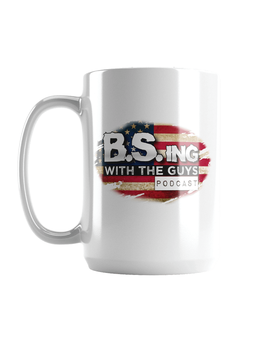 B.S.ing With The Guys MERICA Mug white product image (1)