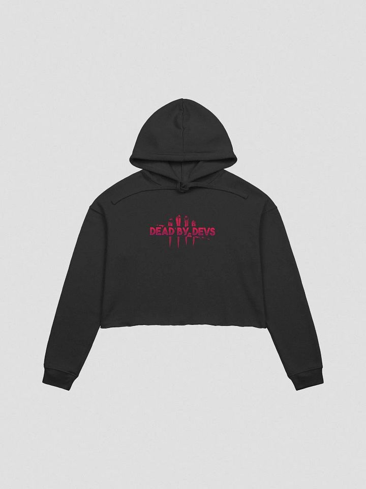 DEAD BY DEVS | CUSTOM PRINT CROP HOODIE product image (1)