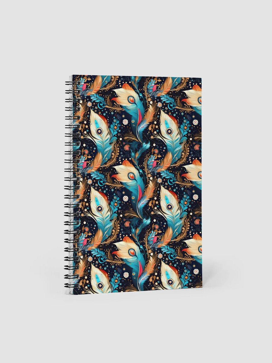 Ethereal Feathers Spiral Journal product image (1)
