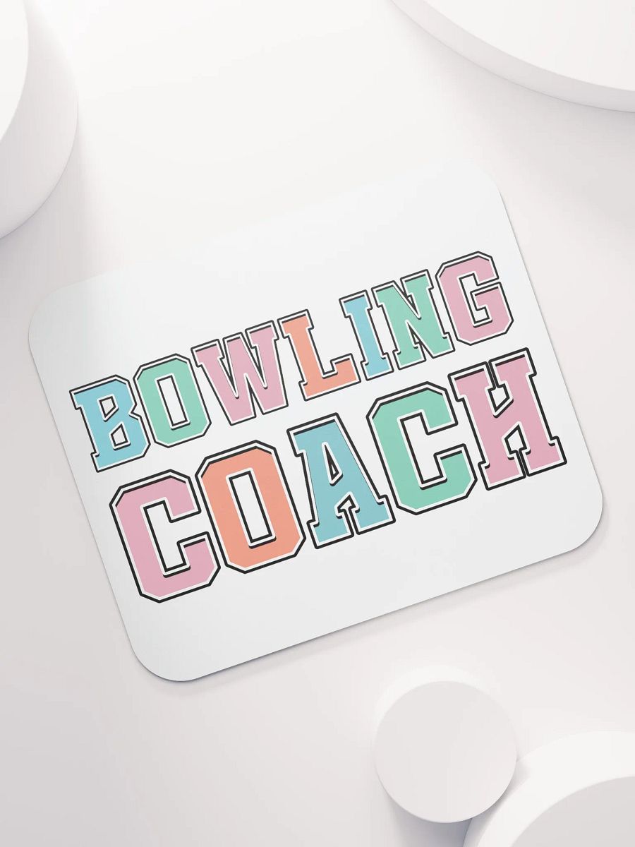 Bowling Coach Colorful Mouse Pad product image (5)