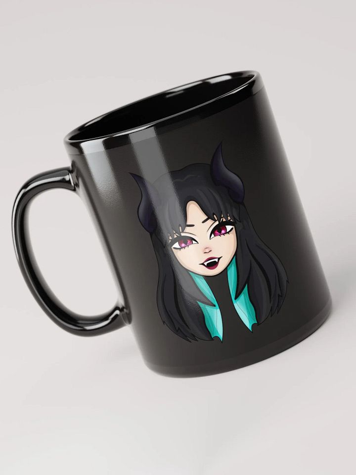Bex Black Glossy Mug product image (1)
