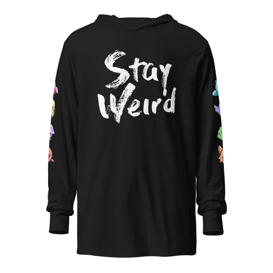 Stay Weird Hooded Tee product image (1)
