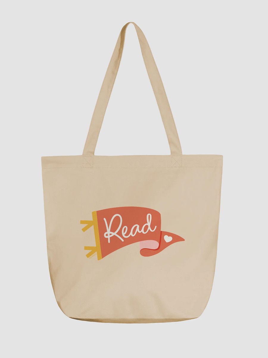 Go Team...Read! Red Pennant Tote product image (1)