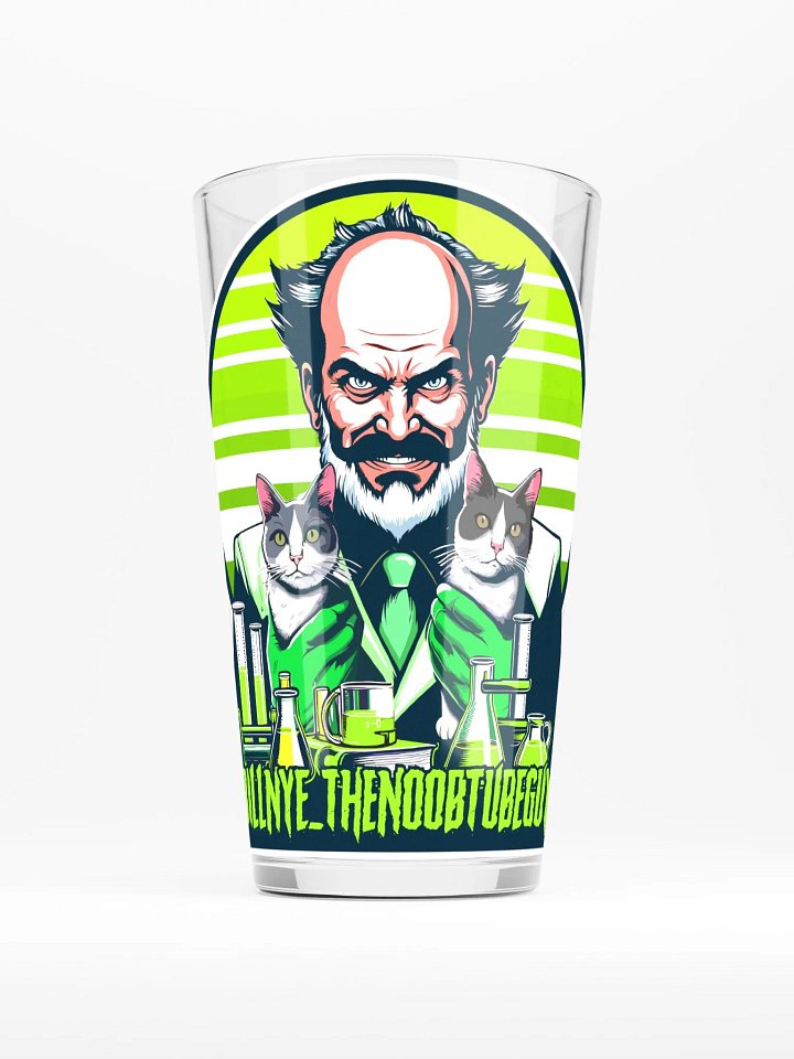 Bill Nye Cat Logo Shaker Glass product image (1)